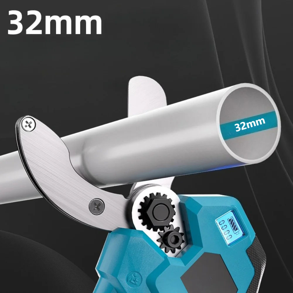 32mm Brushless Motor PPR PVC PE Pipe Plastic Hose Cutter Shears Cordless Scissors Power Tools for Makita 18V Battery