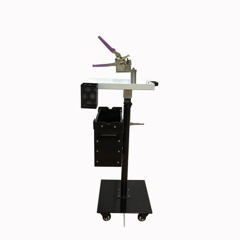 OYLP MTL60 Mobile SMT Placement Machine Receiving Anti-Static Trolley Adjustable Stainless Steel Handcart With Universal