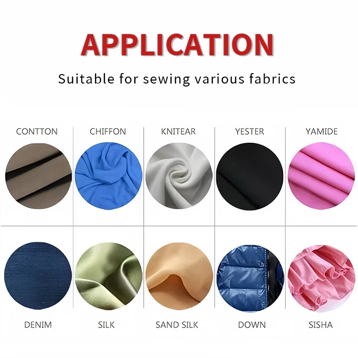 JK737 747 757 High-Speed Overlock Sewing Machine Overedge Light Medium-Thickness Materials Industrial Use Overlock Machine