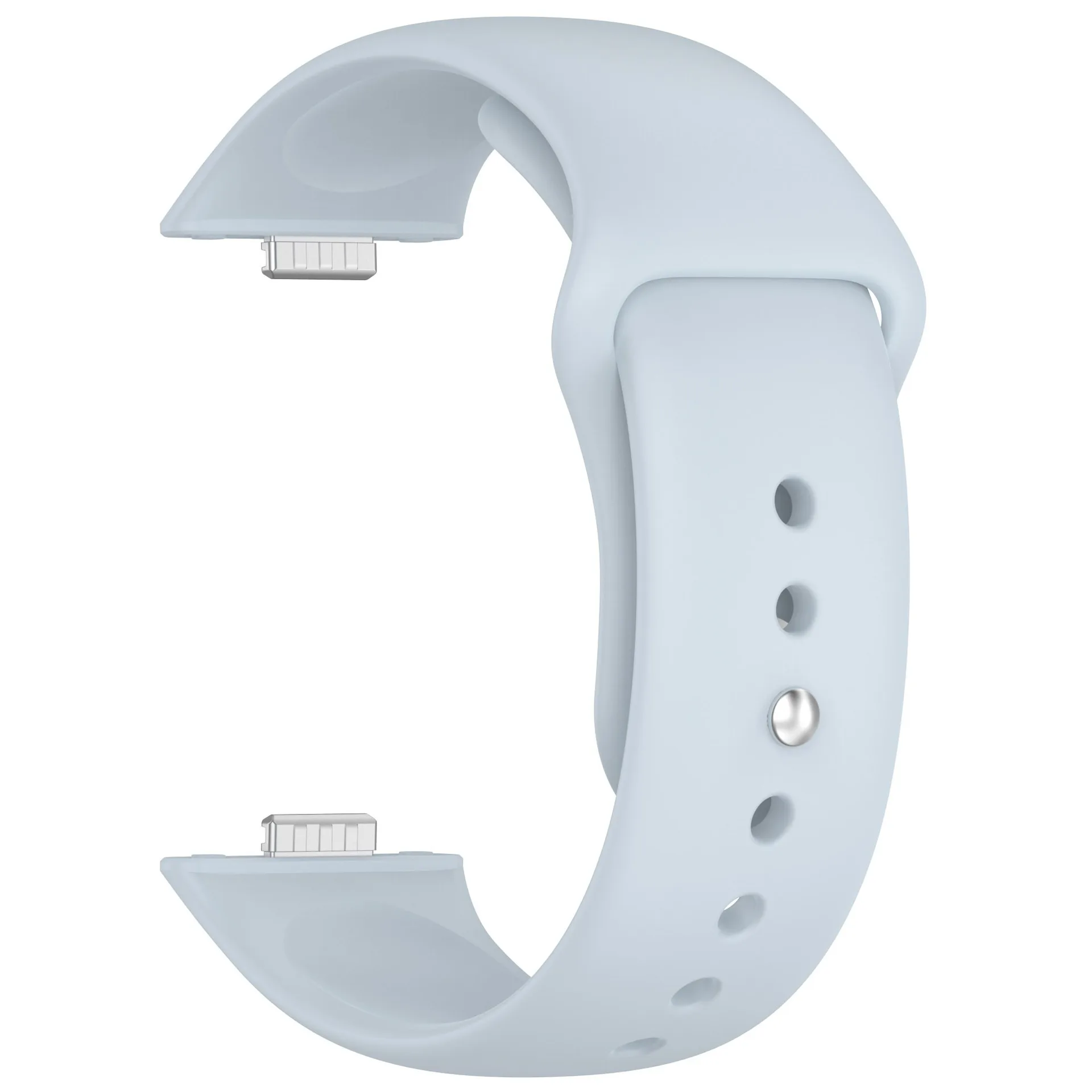 حزام سيليكون أصلي لساعة Huawei Watch Fit 3/4/4Pro سوار معصم رياضي ناعم وخفيف الوزن لساعة Huawei Watch Fit 3-4 حزام ساعة اليد