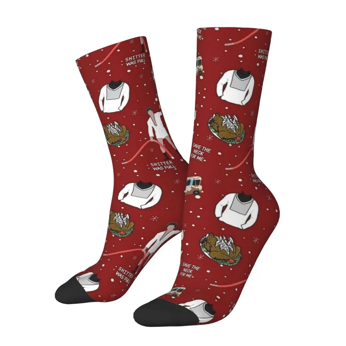 National Lampoons Christmas Vacation Socks Winter American Christmas Comedy Film Stockings Casual Men Socks Anti Bacterial Socks