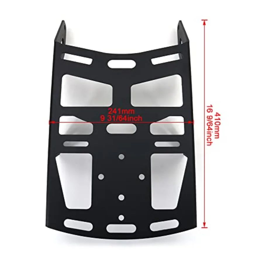 Bagażnik motocyklowy pasujący do CRF300L, bagażnik cargo do CRF300L Rally 2021-2025, CRF300LS, CRF300L ABS, tylny bagażnik motocyklowy z Hi