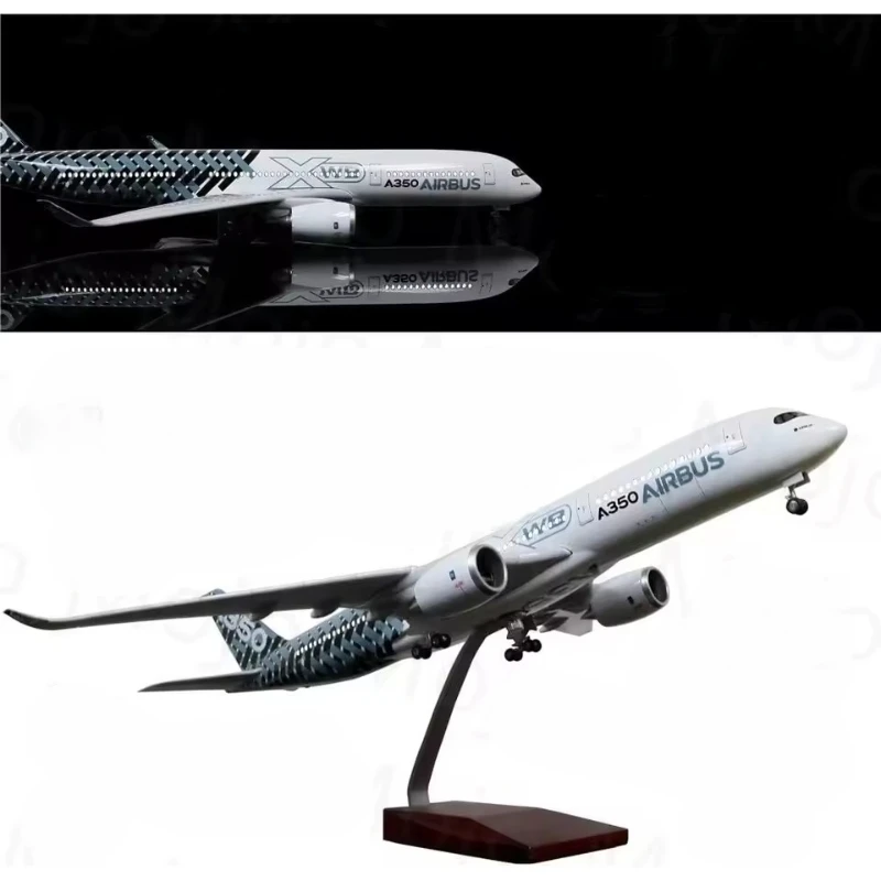 

New 1/142 Scale Model Diecast Resin Airplane Airbus A350 Prototype XWB Airline Airways With Light Wheel Collection Display Toys