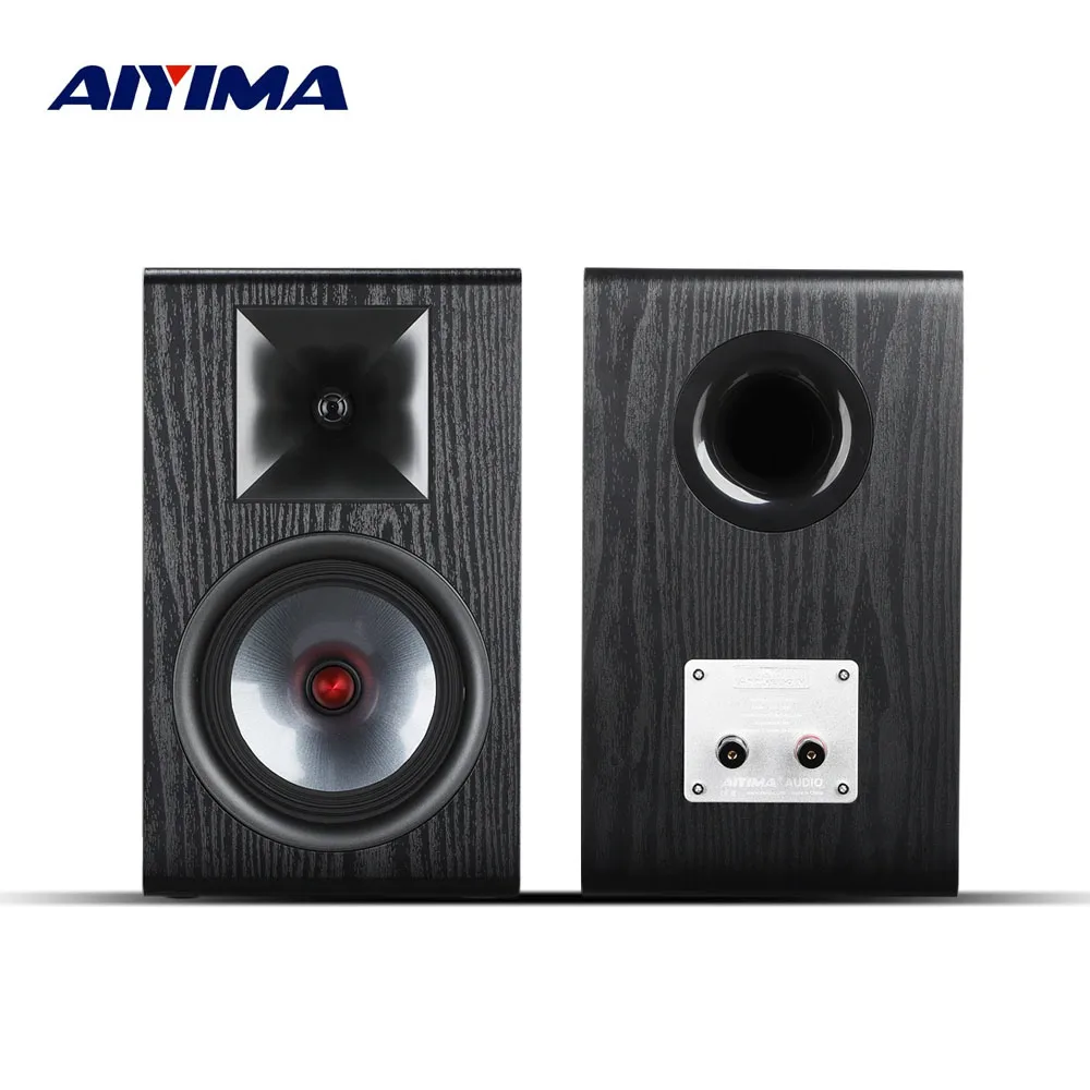 AIYIMA P600 6,5-calowy pasywny głośnik półkowy z drewna i włókna węglowego do pasywnych wzmacniaczy A80/A20/A07 Max — zdjęcie produktu 3
