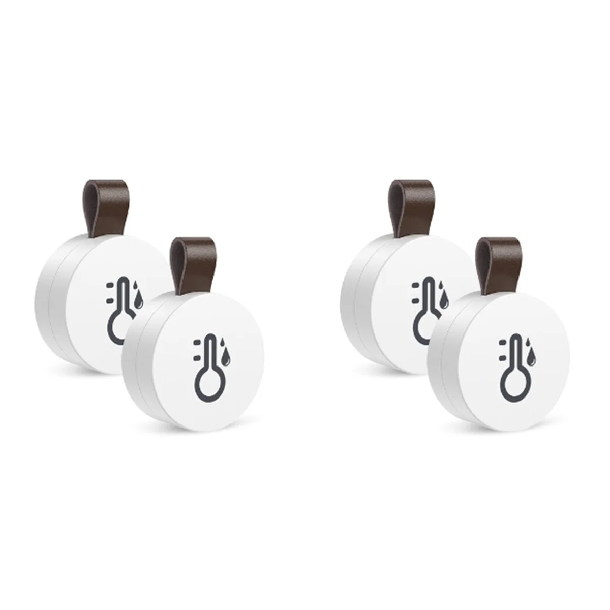 N82R 4 Pcs Wireless Thermometer Hygrometer Bluetooth Remote Control Thermometer Accurate Indoor Temperature Humidity Sensor