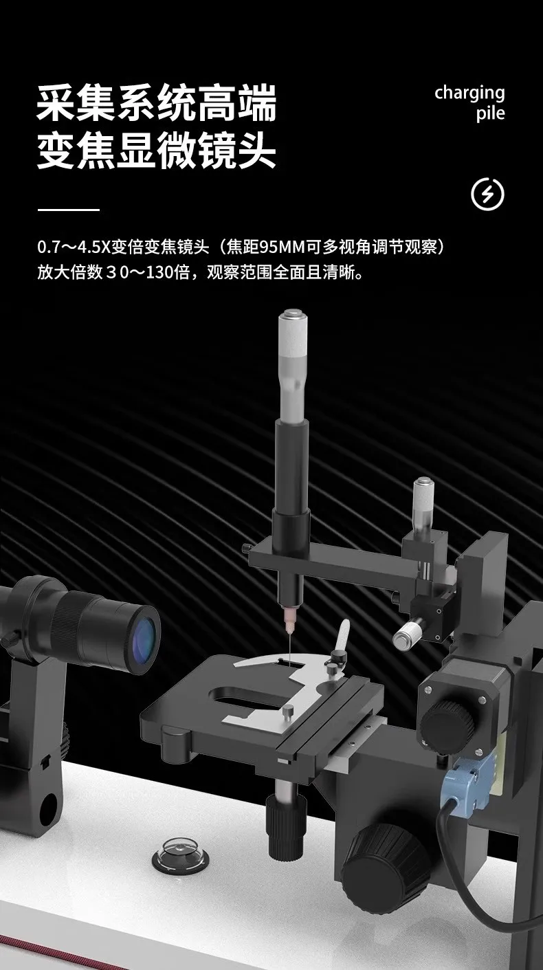 Automatic portable rolling angle tester Solid liquid tension water drop angle tester