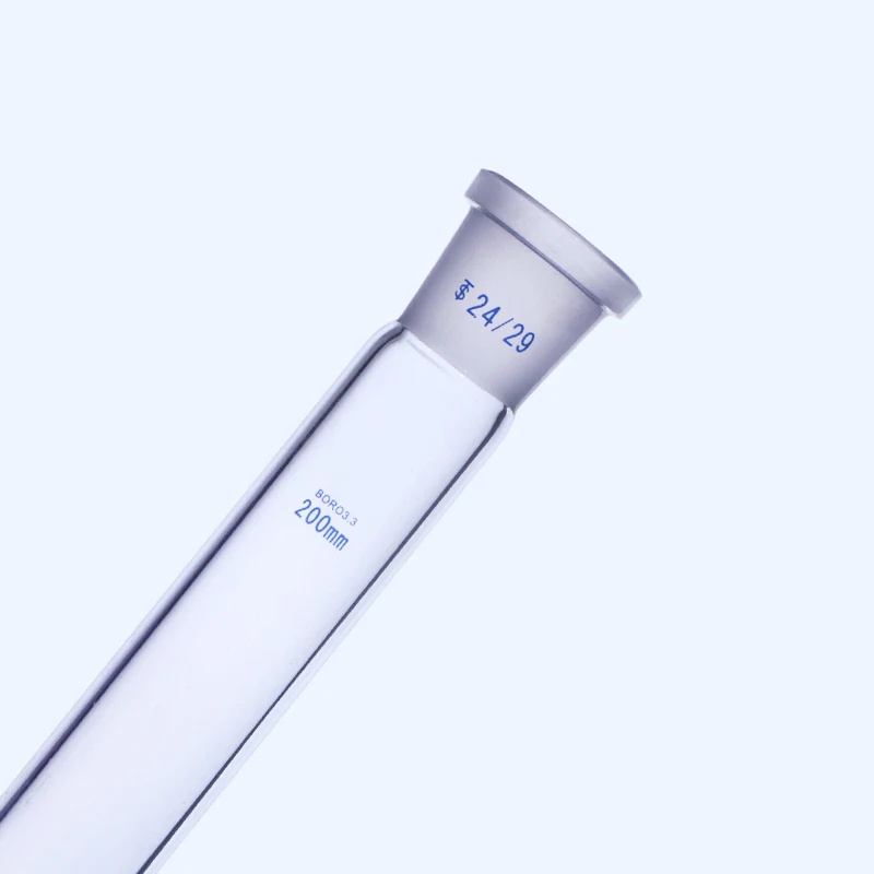 Lab Glass Fractional distillation column with snakelike glass filler 200/300/400mm