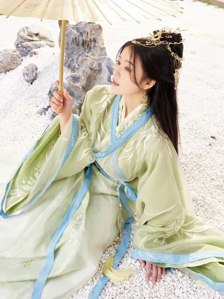 2023 TV Drama Till The End Of The Moon Ye Xiwu Li Susu Hanfu Dress Changyue Jinming Cosplay Dress Li Susu Ru Dress