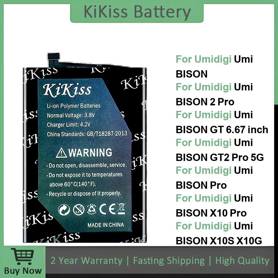 

Аккумулятор мобильного телефона с быстрой зарядкой 5500-7200 мАч для Umidigi Umi Bison GT GT2 X10 X10g X10s 2 6,67 Pro 5G