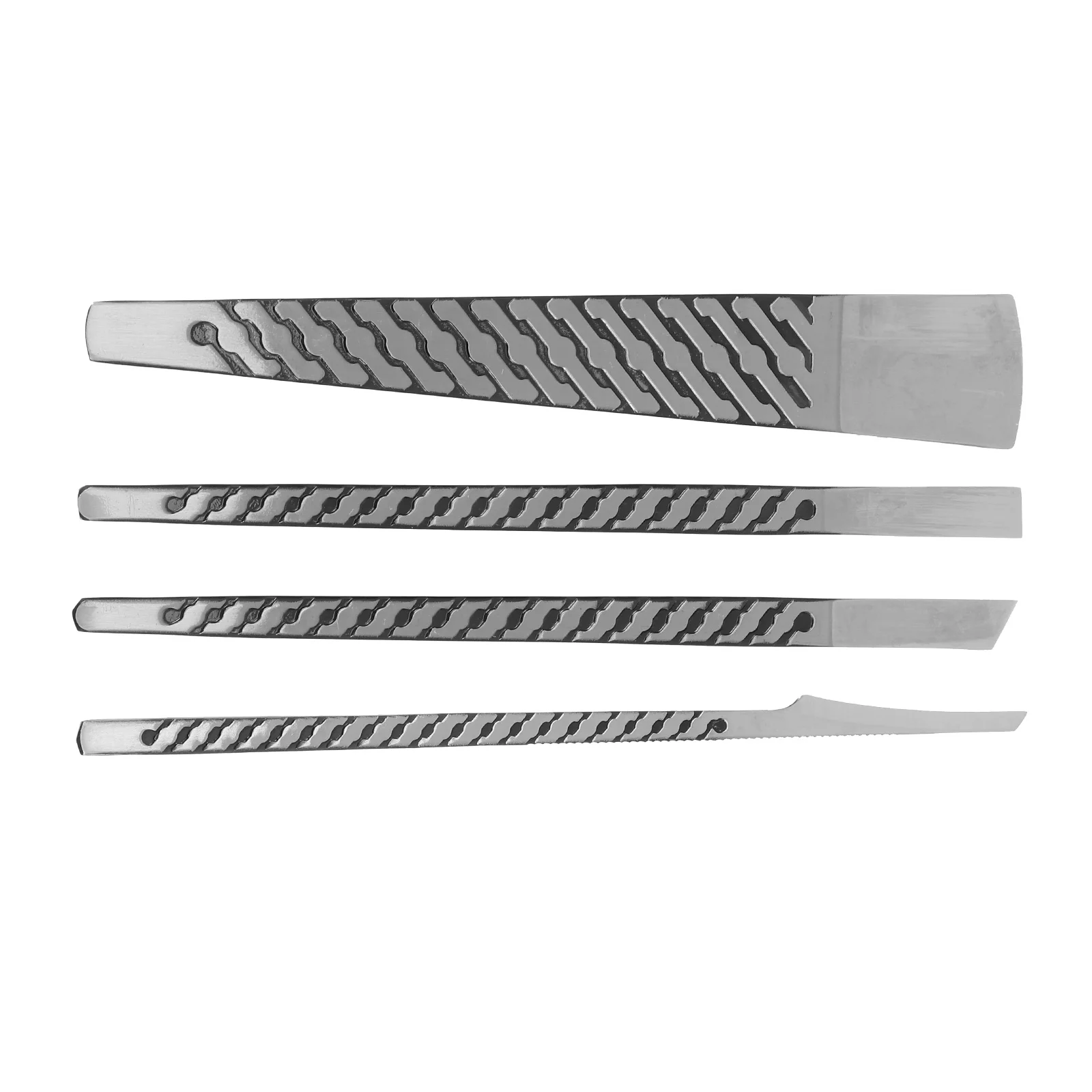 

5pcs Foot Rasp Set Silver Black Callus Remover Hard Cracked Skin Removal Tool Pedicure Trimmer Feet Grinding Accessory Home Use