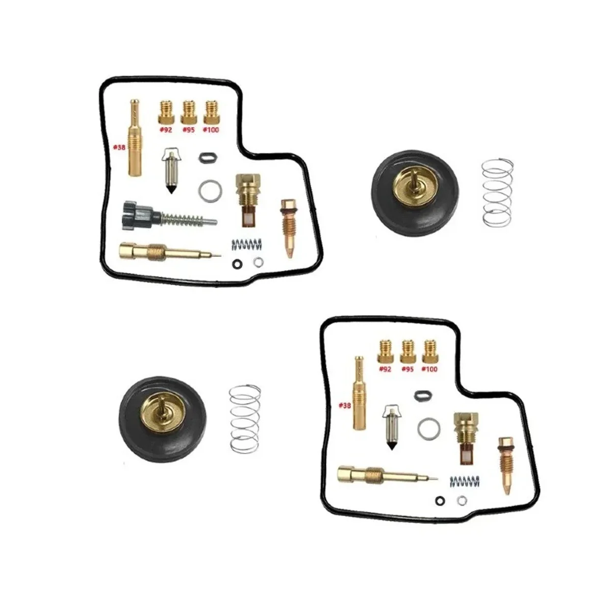 Carburetor Rebuild Kit Diaphragm Float For 400 NV400 Cruiser Two-Wheel Vehicle