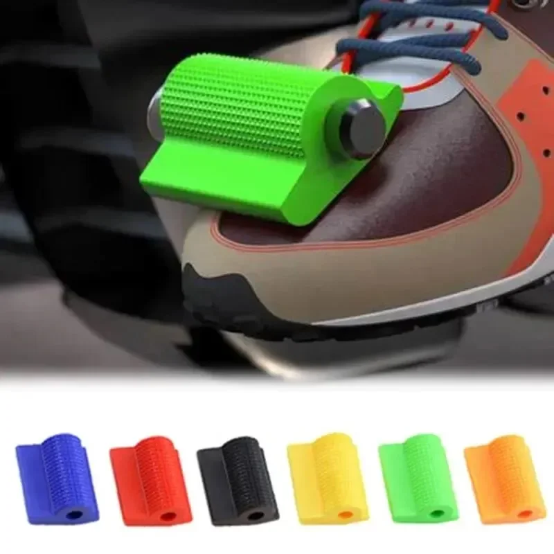 العالمي للدراجات النارية التحول ذراع السرعة دواسة غطاء مطاطي المضادة للانزلاق القدم الوتد تو جل اكسسوارات لهوندا كاواساكي ياماها