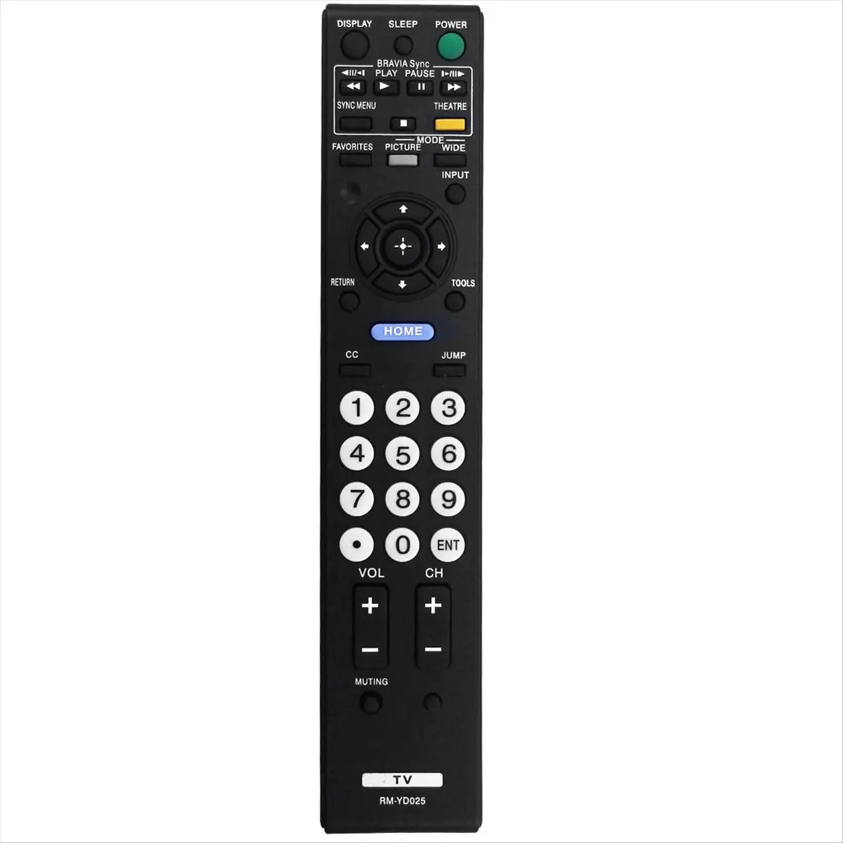 B48A!BG Замена пульта дистанционного управления RM-YD025 для телевизоров Sony Bravia KDL 32L4000, 37L4000, KDL-19M4000, KDL-19M4000/B, KDL-22L4000
