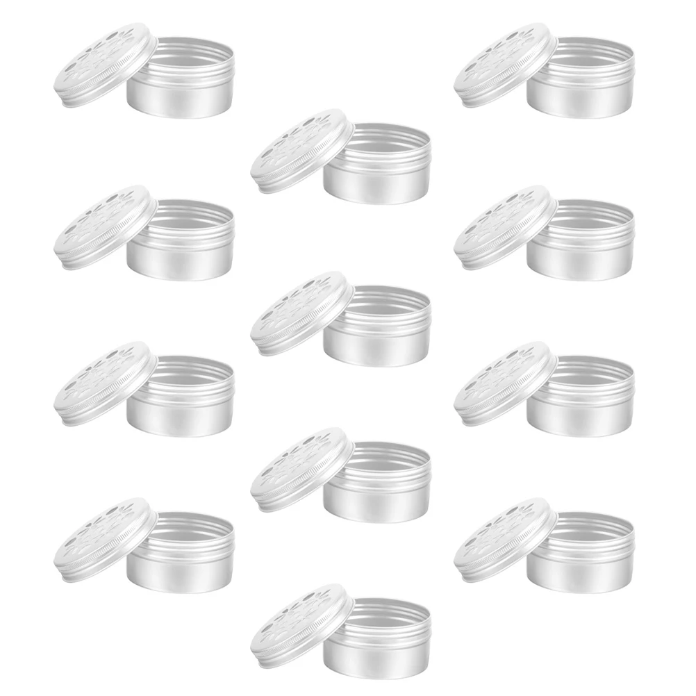 

12 Pcs with Cover Dog Training Odor Sniffle Case Aluminum Smell Canisters Supplies and Accessories