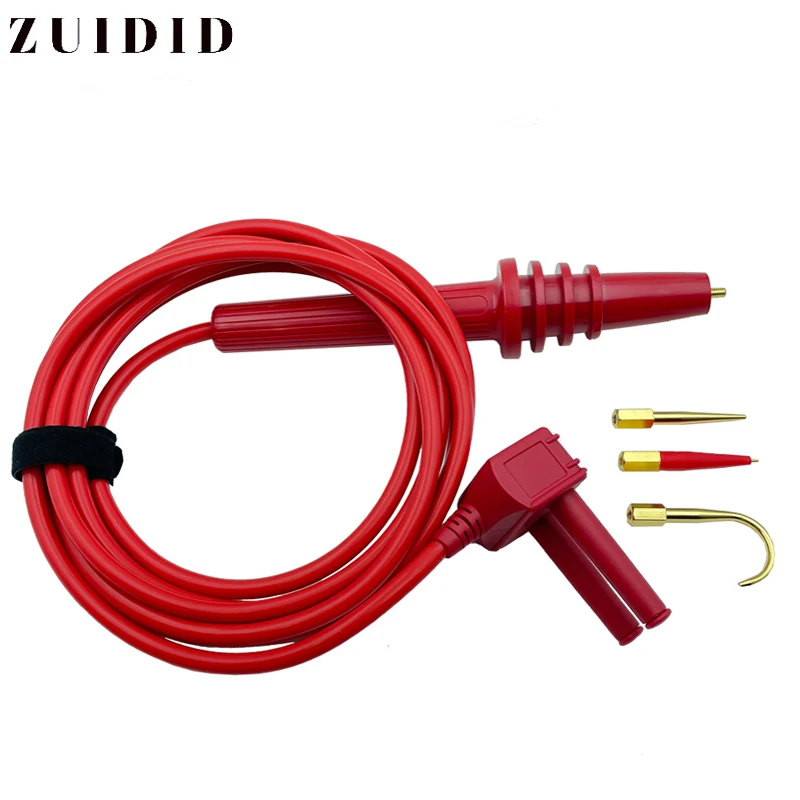 High Voltage Test Lead Bar Probe Clips Suitable For KYORITSU Insulation Resistance Tester