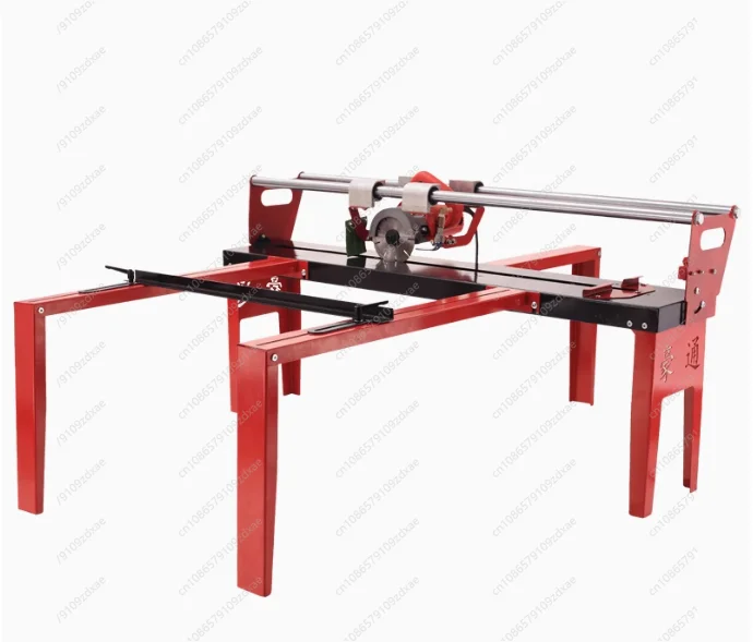 Multifunctional automatic desktop tile cutting machine manual push knife water jet 45 degree chamfering machine