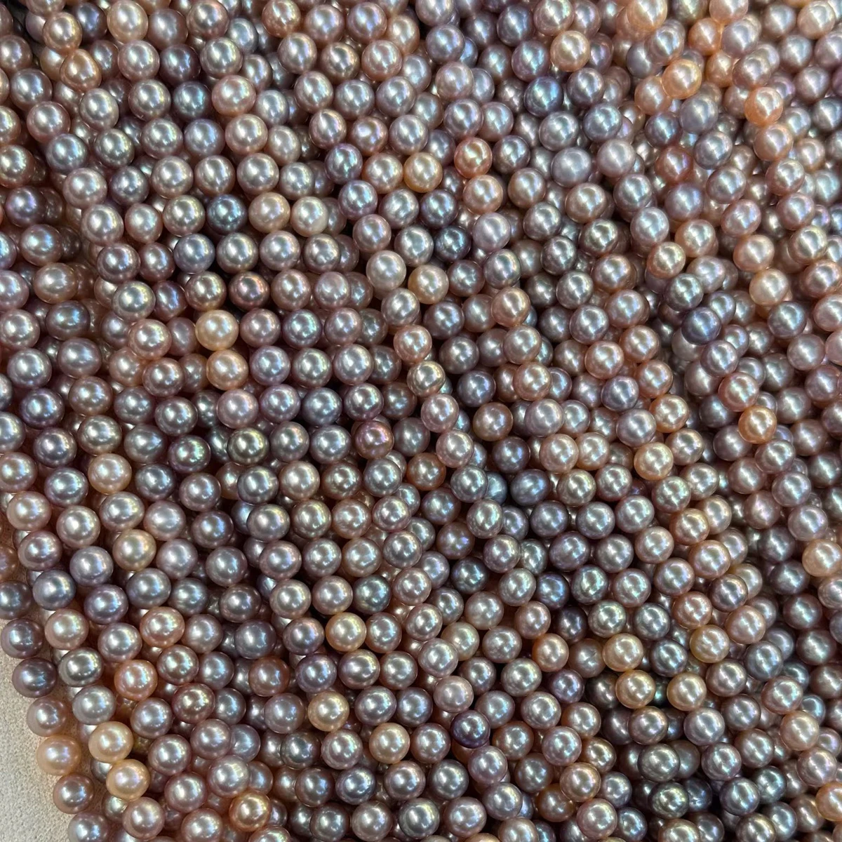 

Бусины из натурального пресноводного жемчуга 5,5-6 мм, круглые разноцветные принадлежности для изготовления ювелирных изделий ярких цветов для браслетов и сережек своими руками