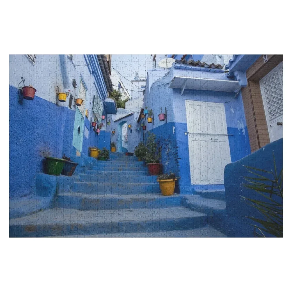 Blue on Blue Jigsaw Puzzle personalizzato foto in legno foto Puzzle personalizzato personalizzato