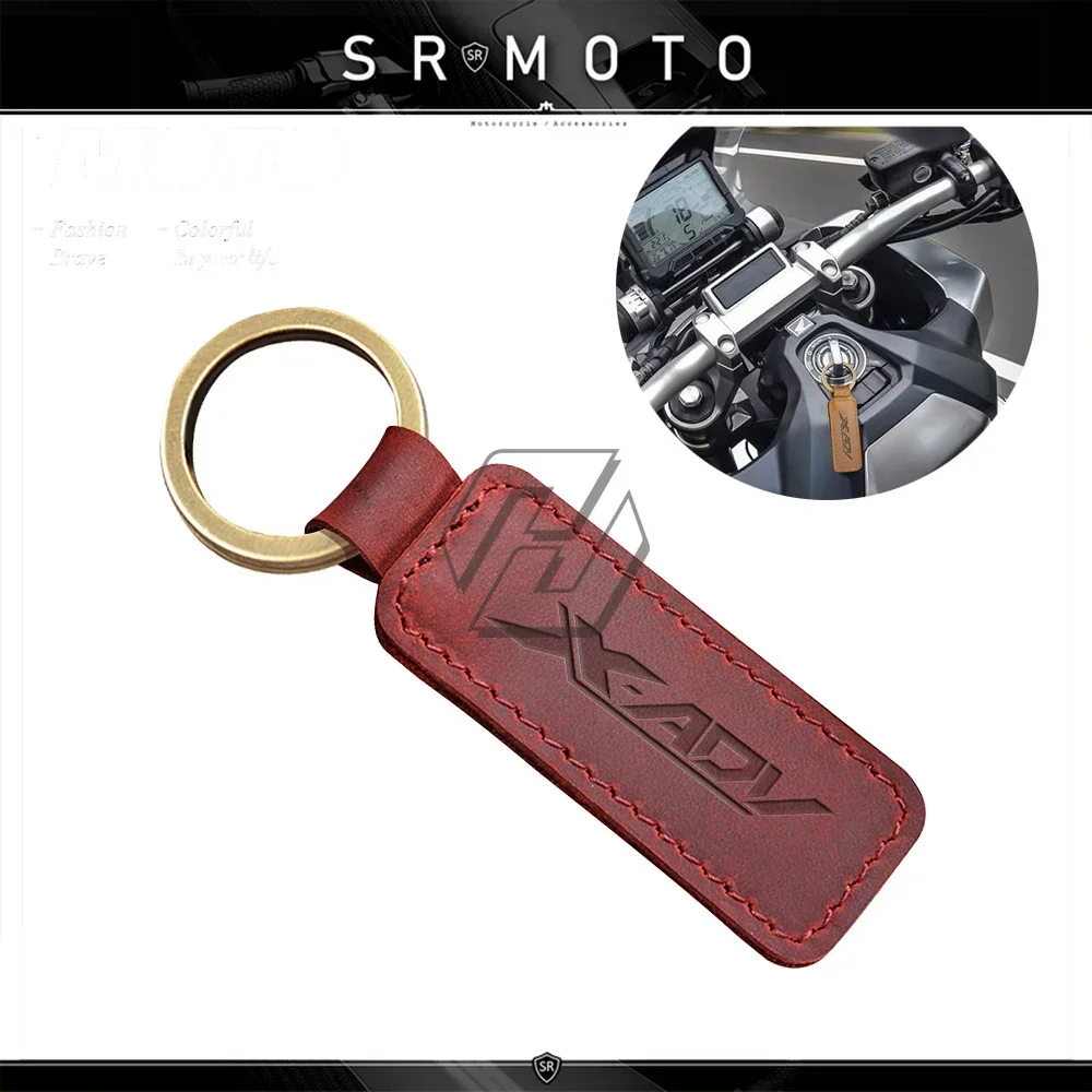 

Мотоциклетный брелок для ключей из воловьей кожи, подходит для Honda X-ADV XADV 150 250 300 750