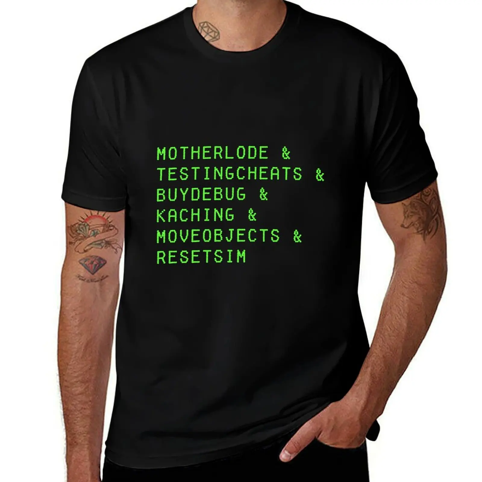 Cheat Codes T-Shirt Casual Work Wear T-Shirt