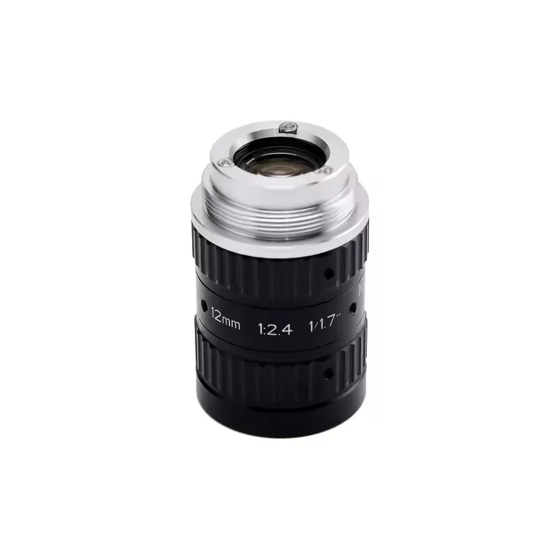 Multifocal Length 8mm  C Mount FA Lens Machine Vision Industrial Lenses for Gige Industrial Camera