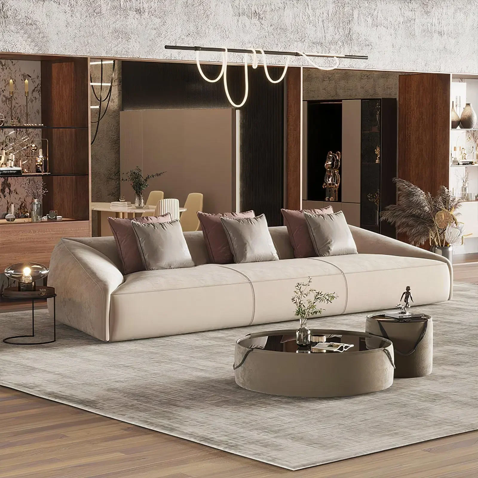 Designer New Arrival Sofa Fancy Modern Luxury Italian Lounge Sofa Home Hotel Canape Salon De Luxe Living Room Furniture