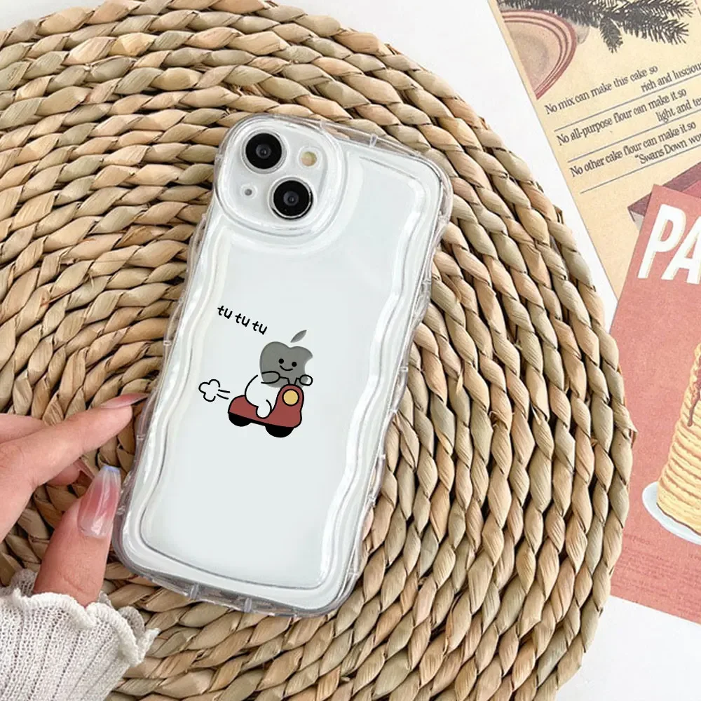 Funny Matchstick Men Clear Phone Case for Iphone 15 13 12 11 Pro Max 13 Mini XS Max Xr Se2 7 8 14 Plus Transparent Fundas Covers