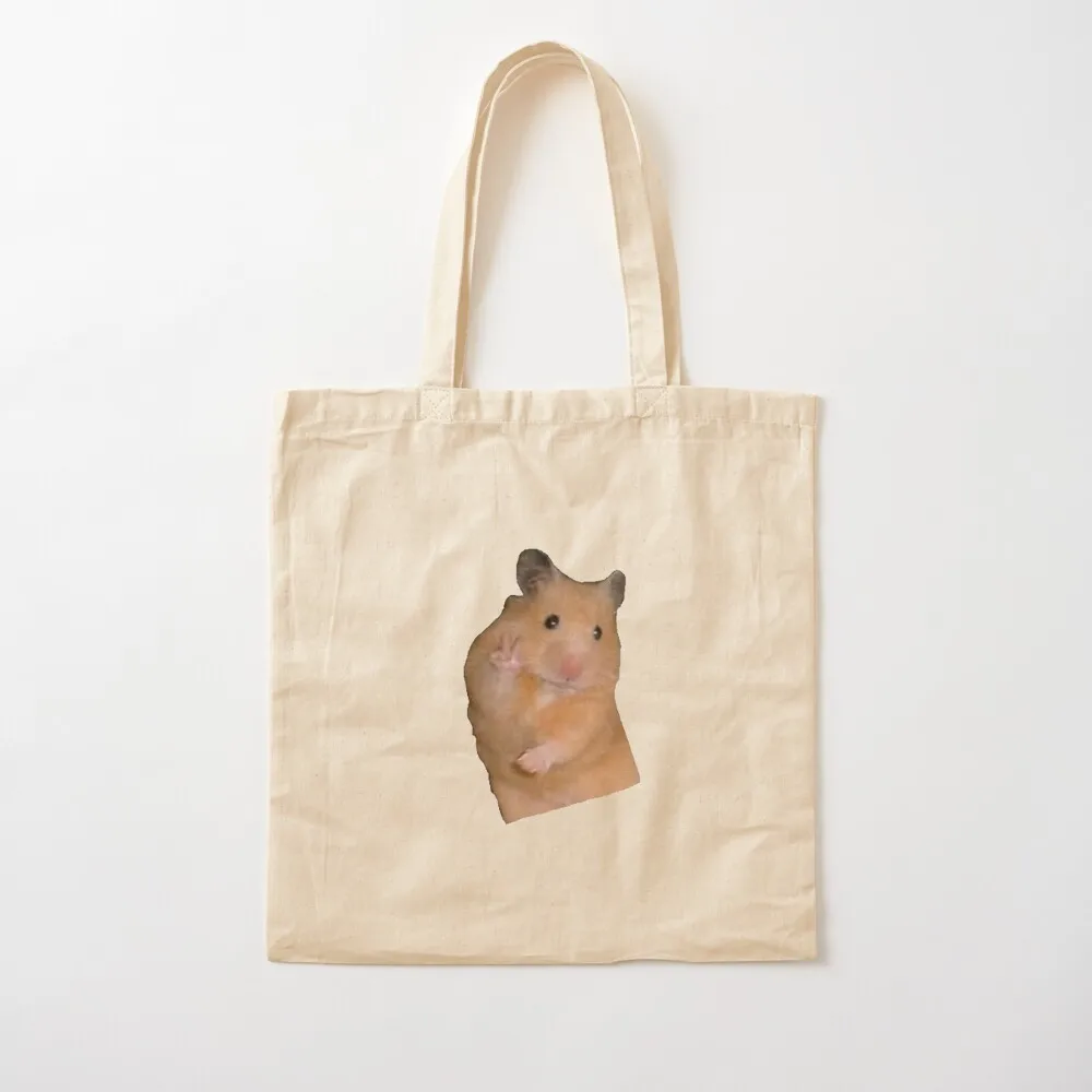 hamster meme sticker Tote Bag Fabric bag Custom bag tote bags cloth bags Lady bags Canvas Tote