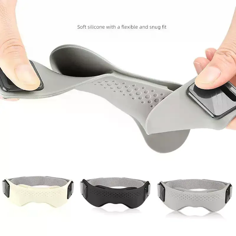 1Pcs Silicone Patellar Tendon Support Strap Adjustable Knee Support Pads For Men Women Sports, Running, Tennis, Jumpers Knee