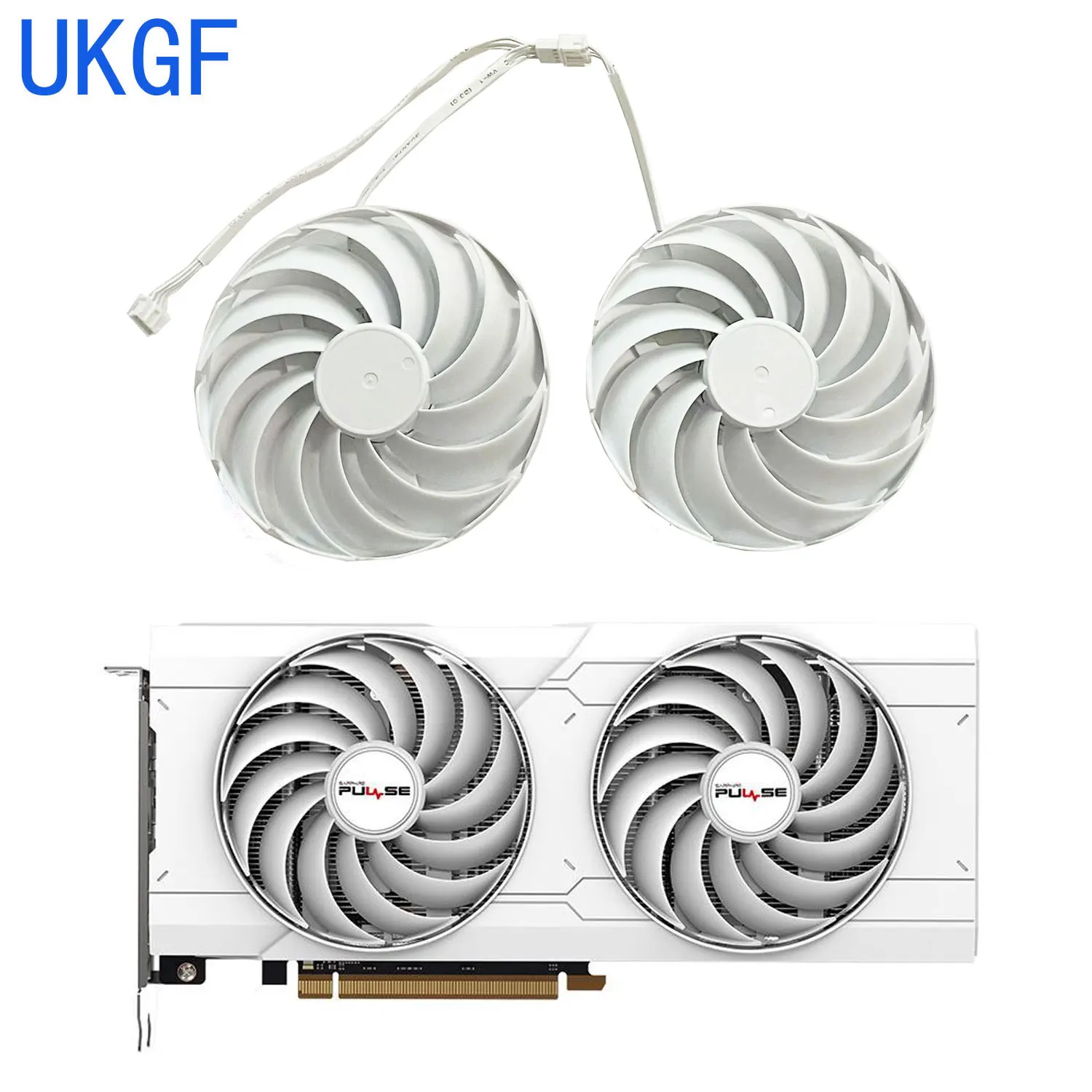 

Brand new 95MM 4PIN DC10U12D9-C DC 12V 0.45A RX 6750 GPU fan for Sapphire RX 6750 GRE 12G D6 Polar Edition graphics card