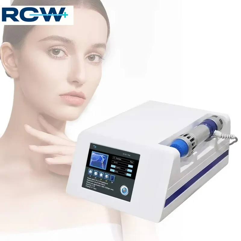 RCW 2026 New Model Physiotherapy Pain Relief Shock Wave Physical Therapy Equipments Eswt ED Shockwave Therapy Machine