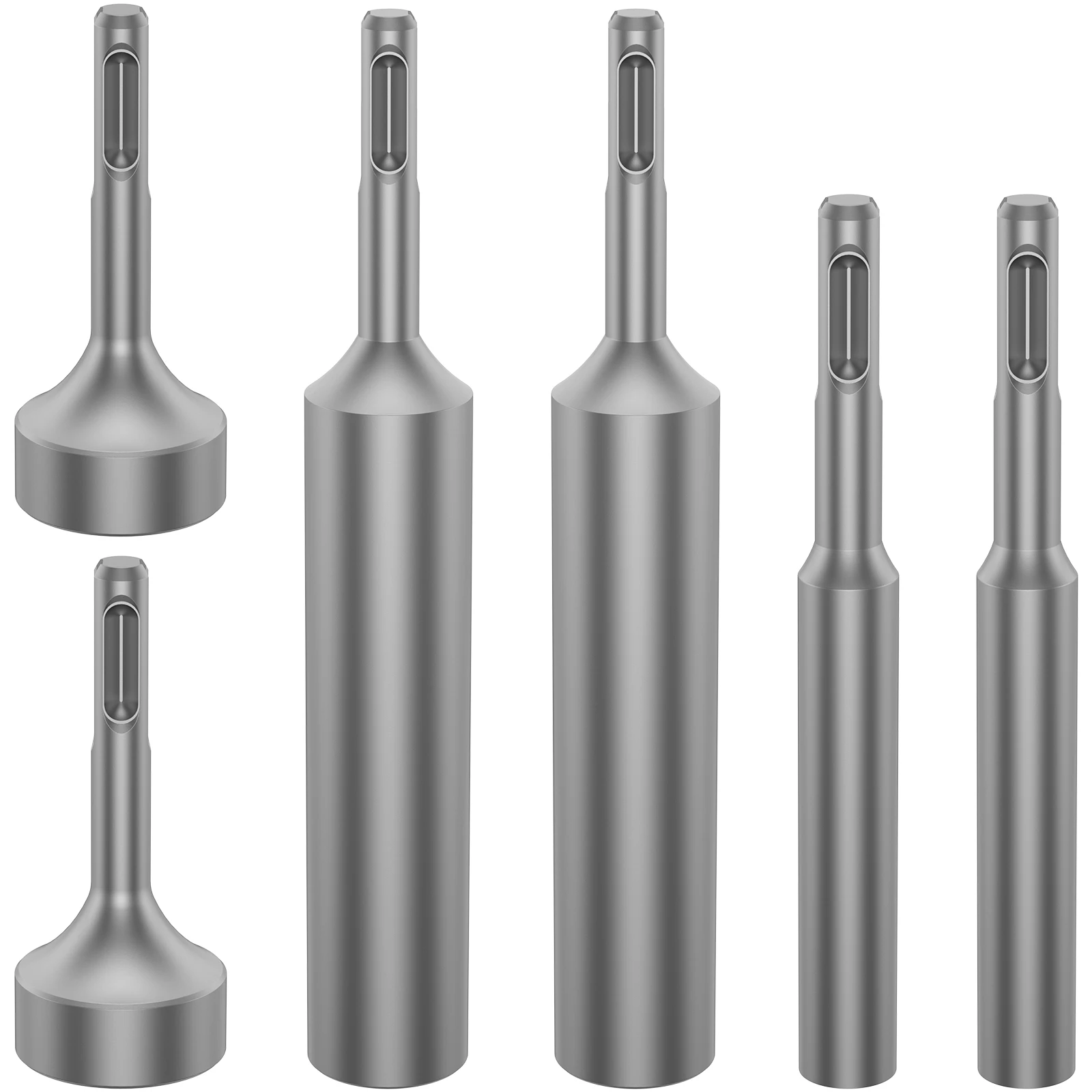 

Hardened Steel for SDS Plus Rotary Hammer Drill Power Tool SDS Plus Ground Rod Driver Durable 16/25mm Earth Stake Grounding Rod