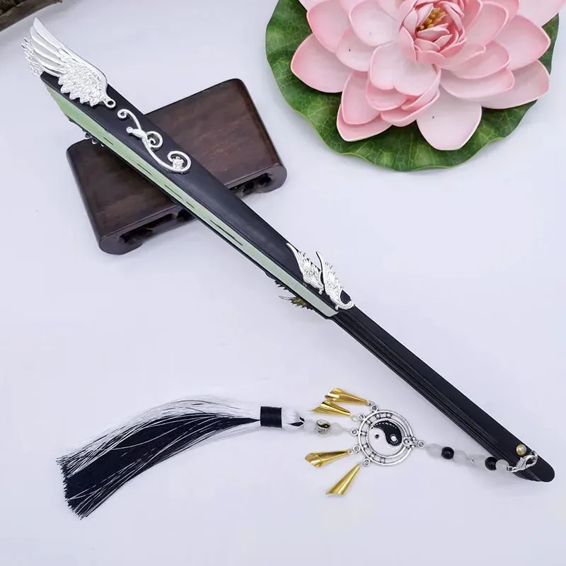 DY20Anime Tian Guan Ci Fu Shi Qingxuan Cosplay Fan Gradient Folding  Handheld Folded Antiquity Cool Fan Halloween Party Cosplay