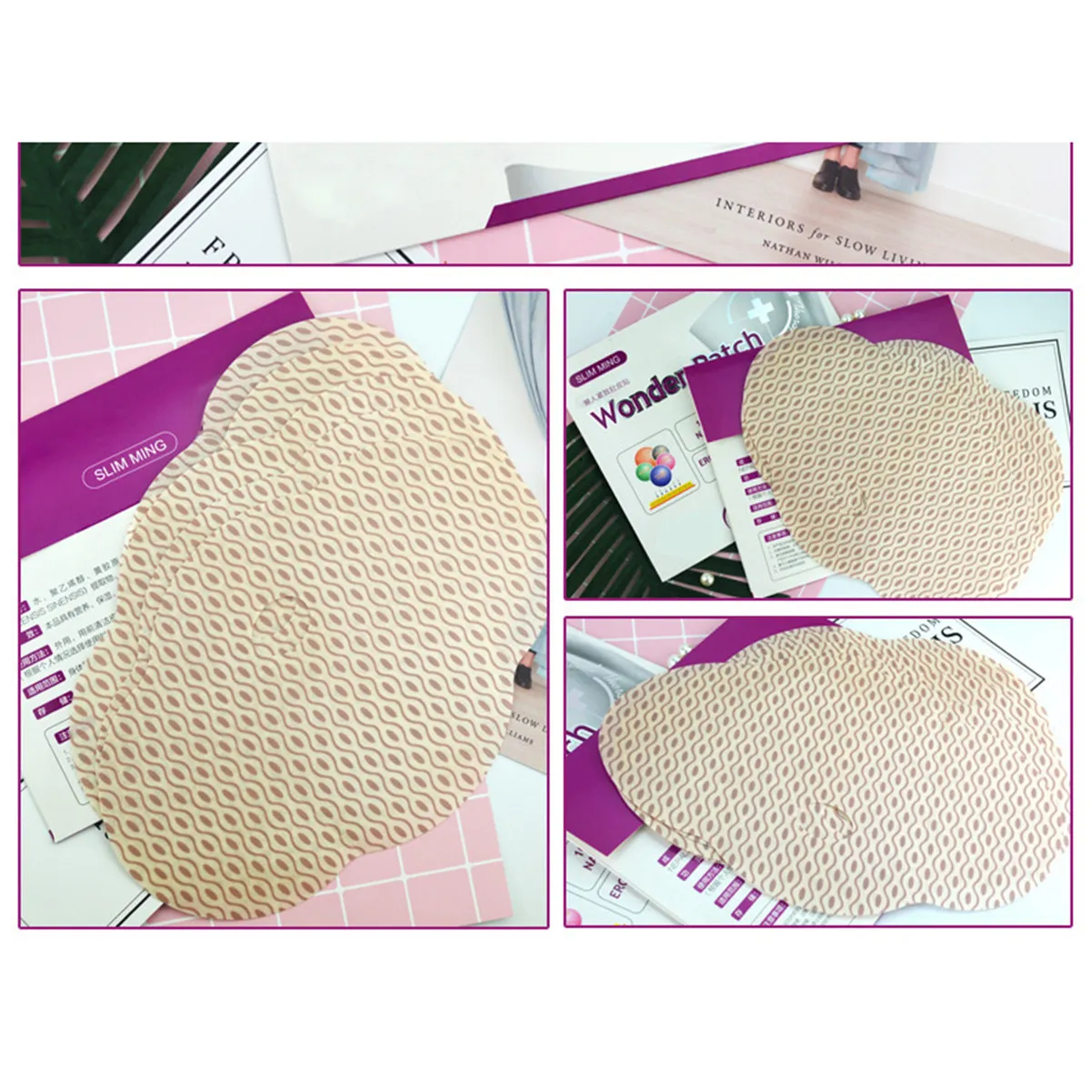 

5Pcs Belly Slimming Patch Abdomen Fat Burning Patch for Busy Sedentary People Overnight Use