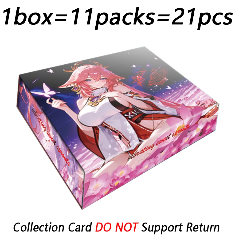 Vibranting Sweet Sprouts Exquisite Trendy Charm Cards Anime Game Beautiful Girl Mature Temptation Art Collection Cards Toy Gifts - view 2