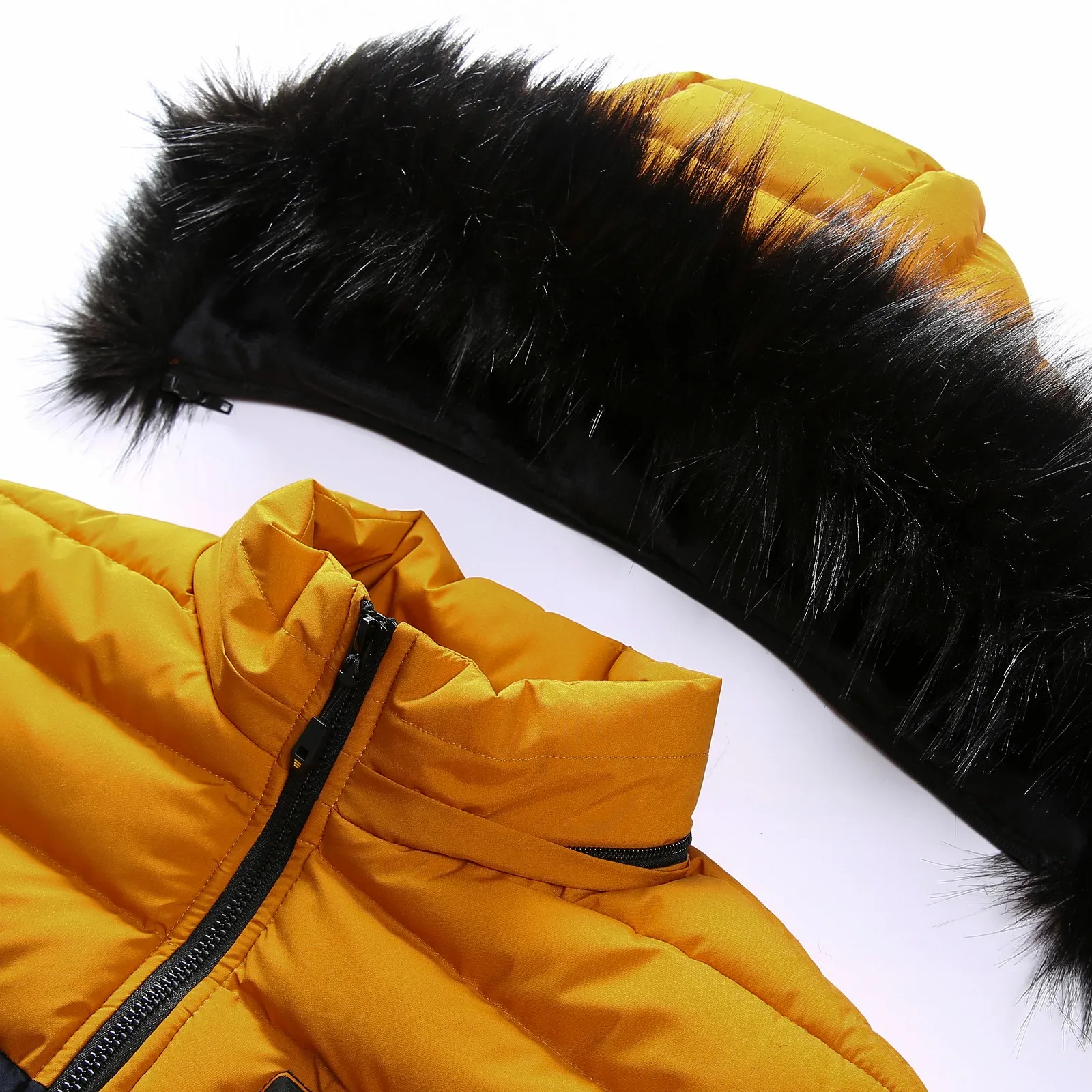 Winter Jacket Men Fur Collar Warm Thick 2022 Parka Male Outerwear Thermal Wool Liner Down Jacket Coats Fleece Hooded Snow Parka