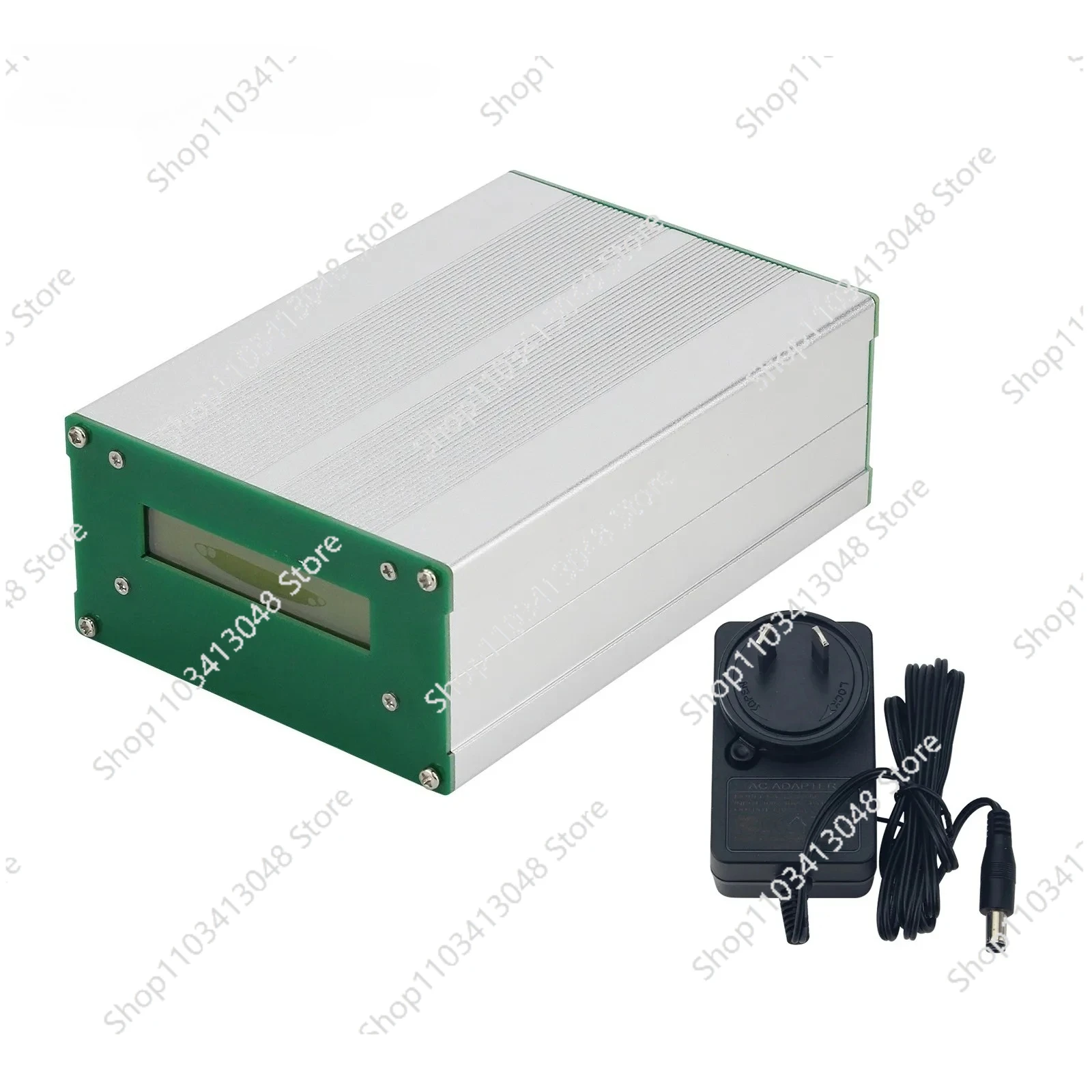 Clock 10MHz Disciplined Oscillator with LCD Frequency Display