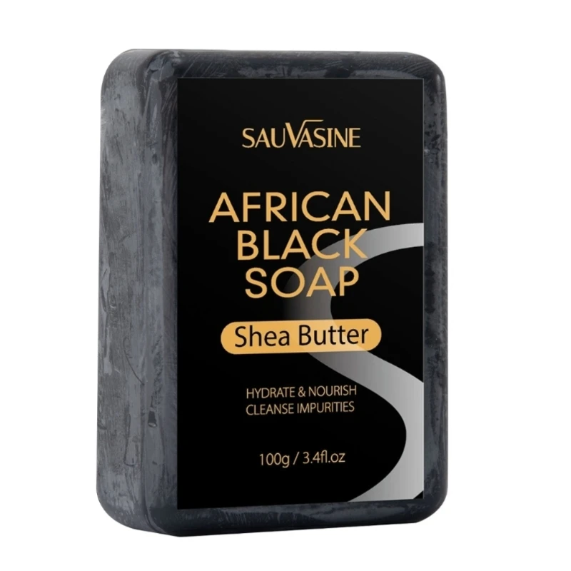 African Black Soap Treatments Anti Rebelles Smooth Blemish Face Moisturizing Gently Bath Skin Care Cleansing Soap