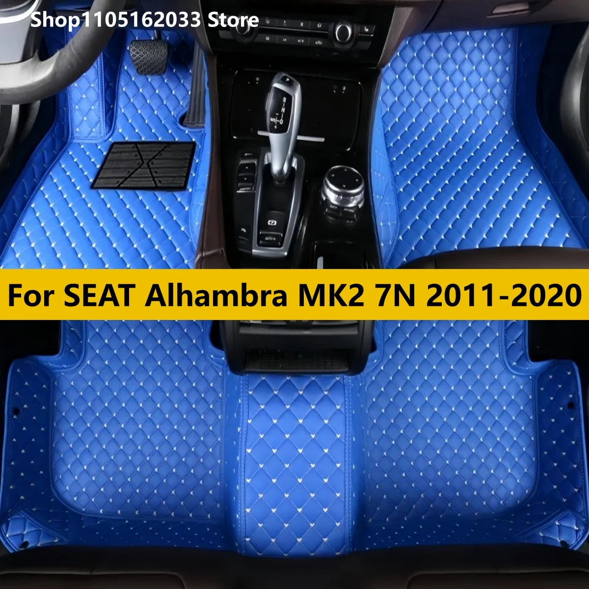 

Car Floor Mats Fit For SEAT Alhambra MK2 7N VW Sharan 2011 2012 2013 2014 2015 2016 2017 2018 2019 2020 Auto Leather Carpet Pads