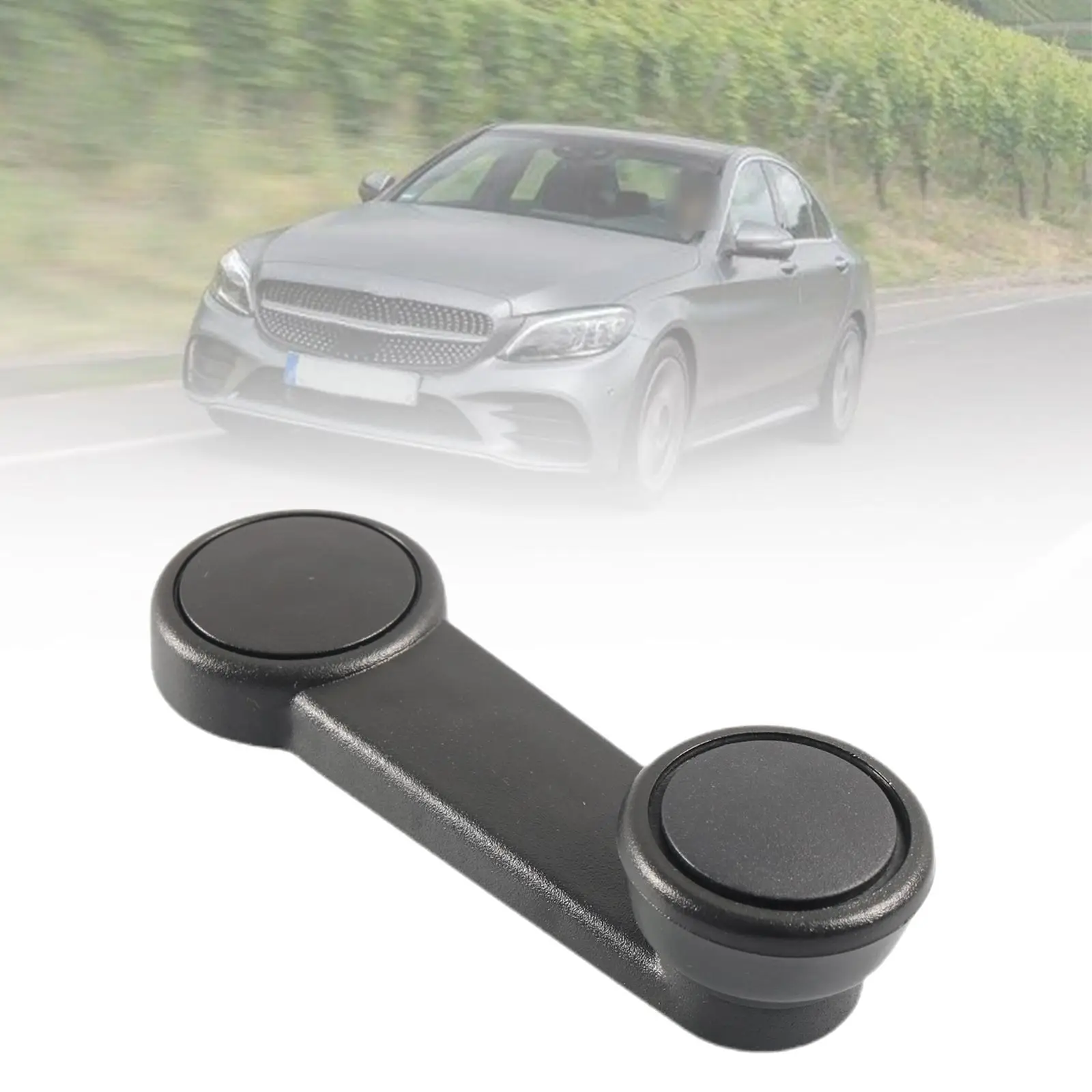 Manivela para Ventanilla, Regulador Manual, Manija de Plástico ABS, Accesorios para Automóviles Ford KA 1996-2008