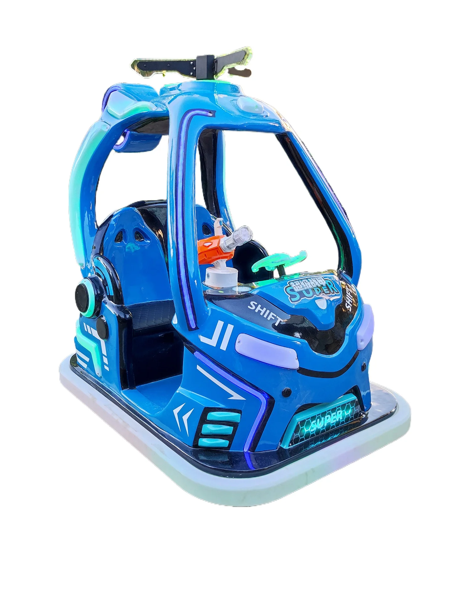 

Square amusement equipment stall park children's electric outdoor luminous new shopping mall amusement car parent-child