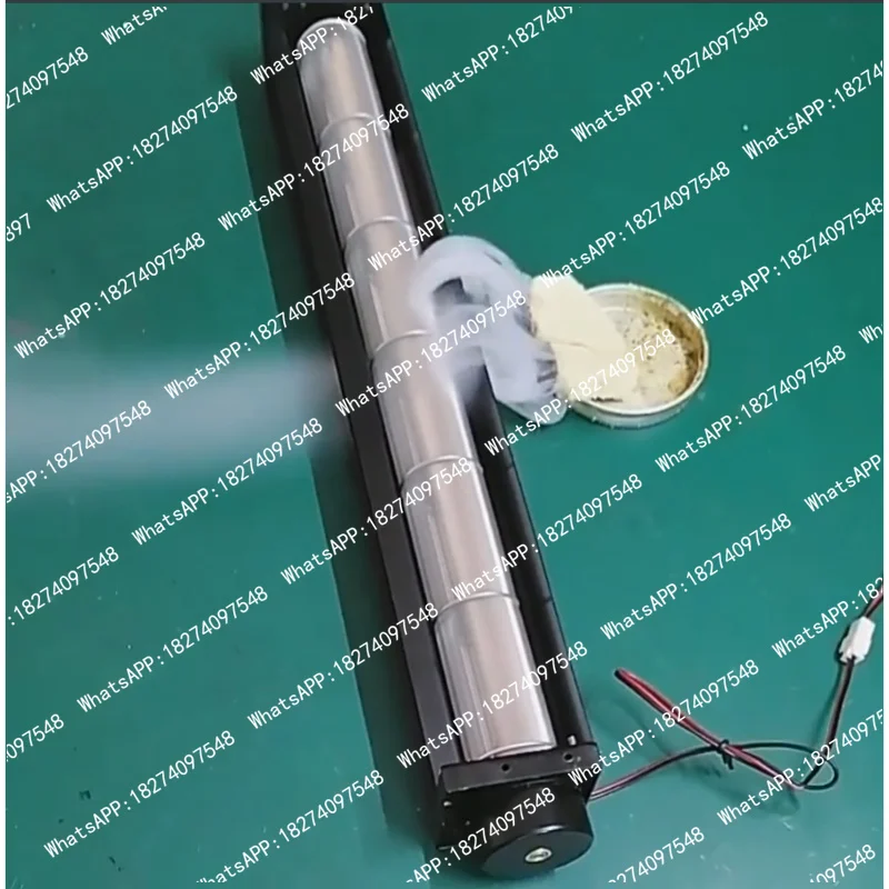 40 Crossflow Fan 220v Blower Brushless Motor Roller Fan Blade Drum Air Curtain Unit Speed Adjustable Heat Dissipation Fan