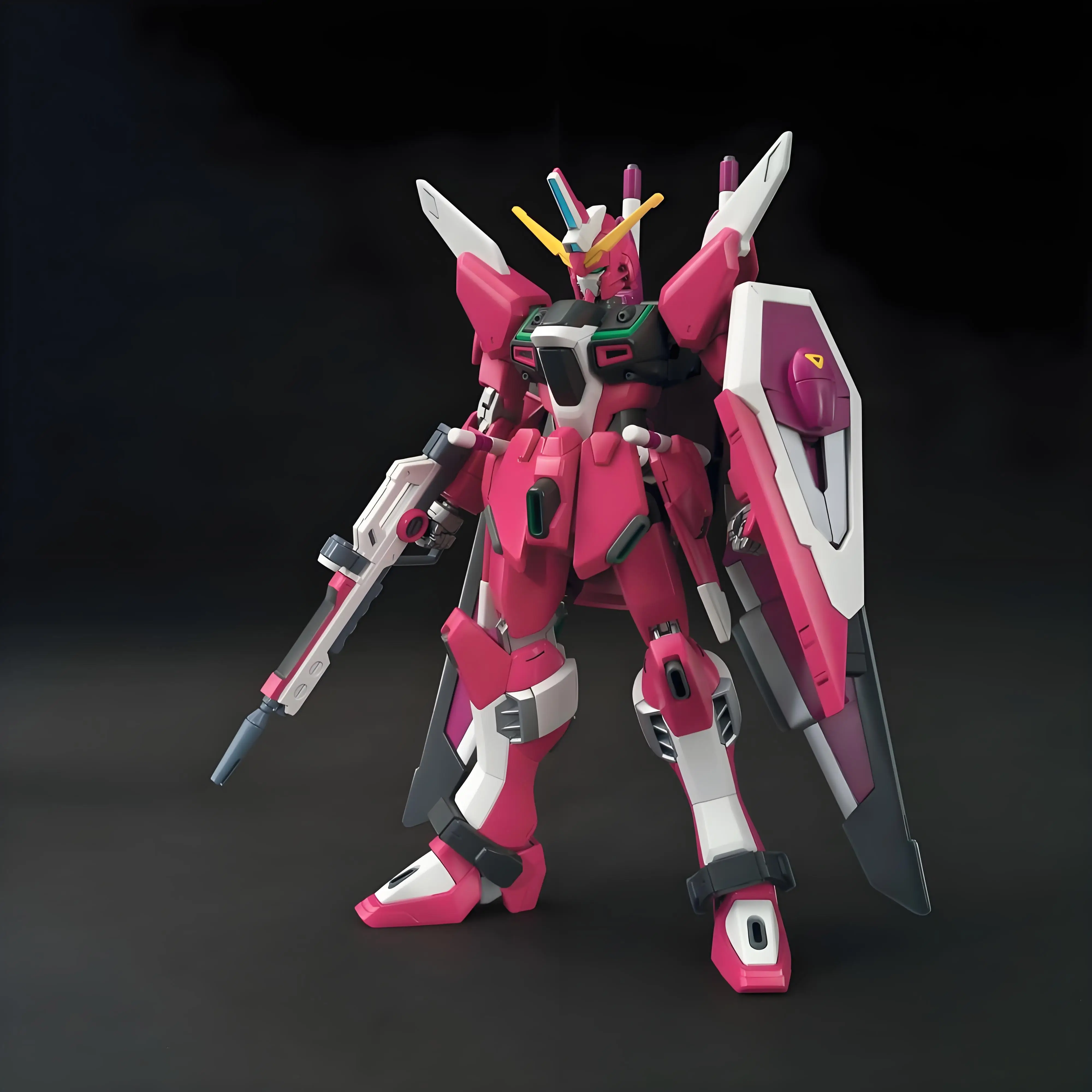 بانداي جاندام الجمعية أطقم منمذجة أنيمي الشكل HGCE ZGMF-X19A العدالة اللانهائية جاندام Gunpla عمل أرقام هدايا للأطفال #2