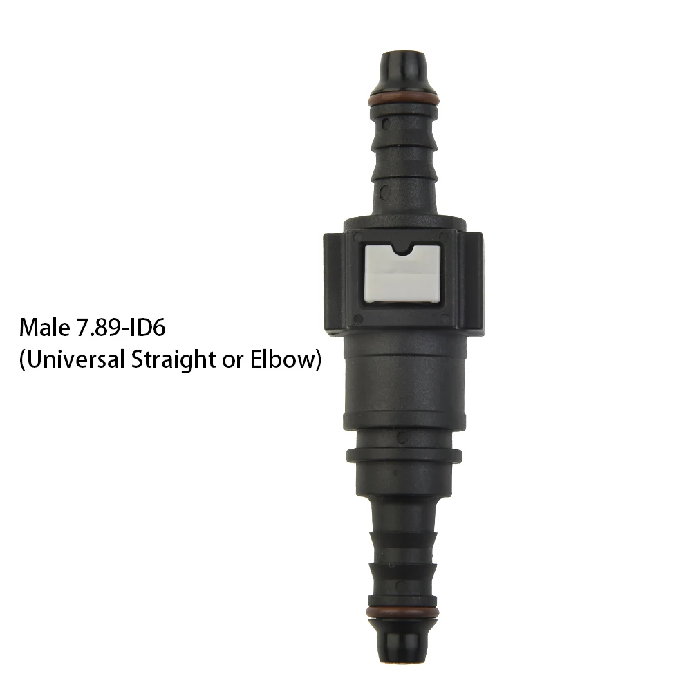 Straight 7.89mm ID6 Car Fuel Line Hose Pipe Coupler Quick Release Connector SET Automobiles Filters Air Filters Car Parts
