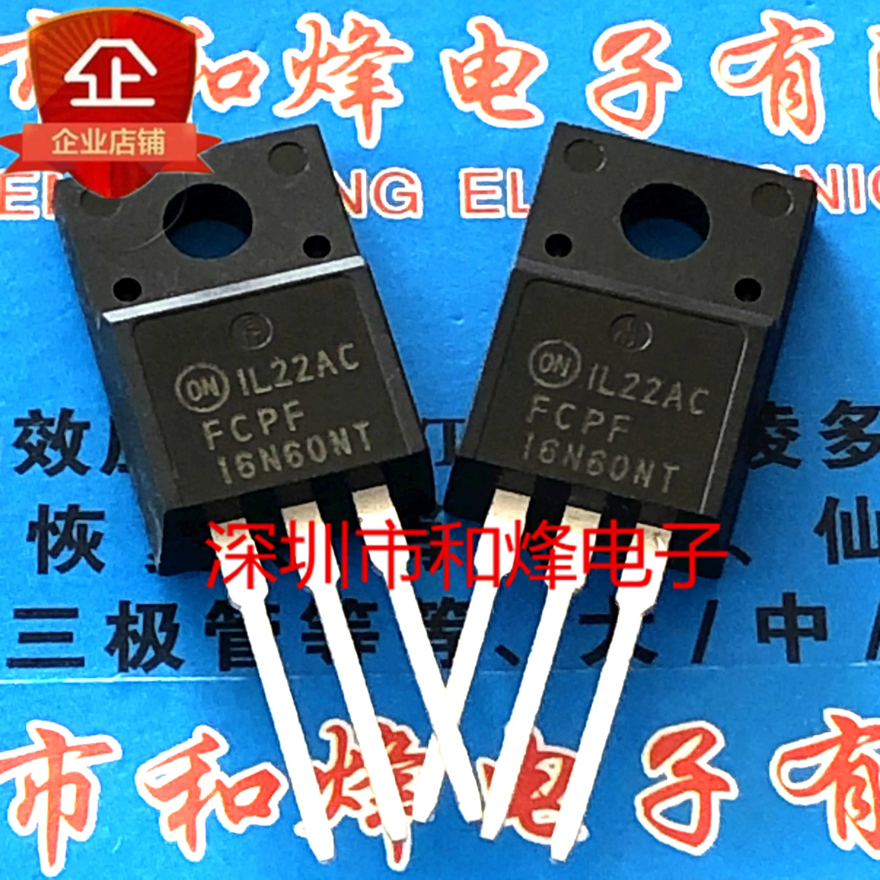 Free shipping   FCPF16N60NT 600V 16A 199m LCD/LED/PDP     10PCS