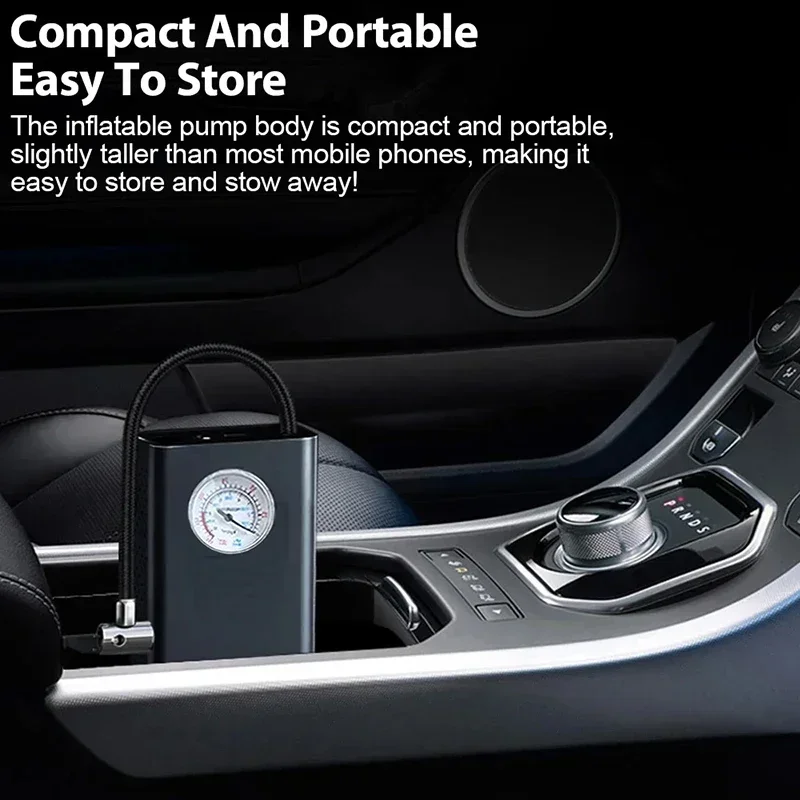 Portable Car Tire Inflator Pump Tire Air Pump Air Compressor for pneumatic Electrical Appliances For Car Balls Bicycle air pump