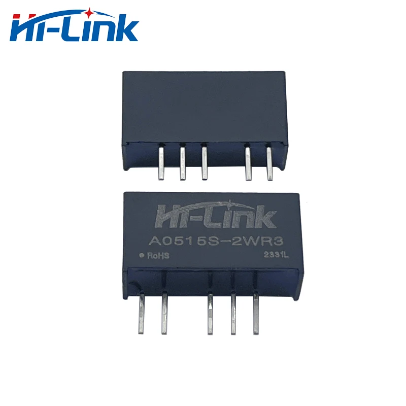 New 10pcs A0515S-2WR3 Small Size 2W 15V 67mA DC DC Converter Power Supply Module Smart Electronics From Hi-Link