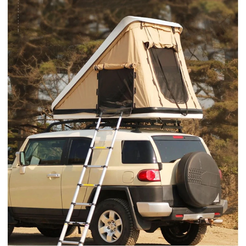 

Roof Top Tent Car 2.1m Four Season for Camping Hard Shell