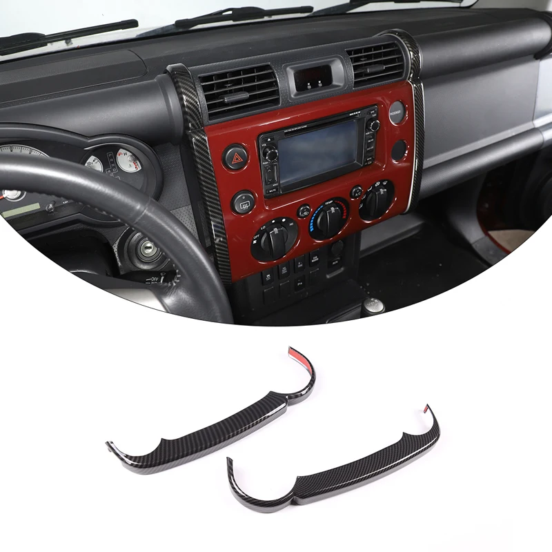 

Для 2007-2021 Toyota FJ Cool Road ABS навигационные боковые декоративные полосы наклейки для украшения салона автомобиля автомобильные аксессуары