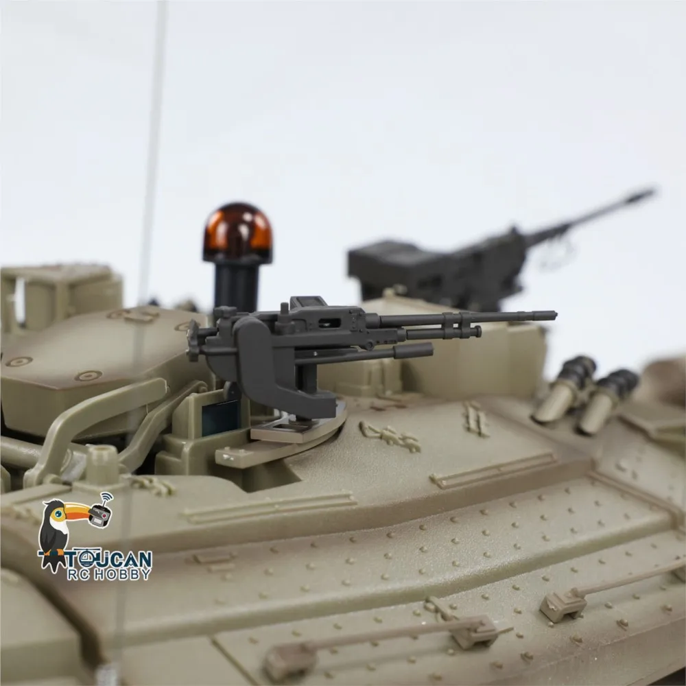 US Stock 1/16 Henglong Military RC Tank IDF Merkava MK IV Metal Tracks Road Wheels Idlers TK7.0 Remote Control Panzer Model Toys